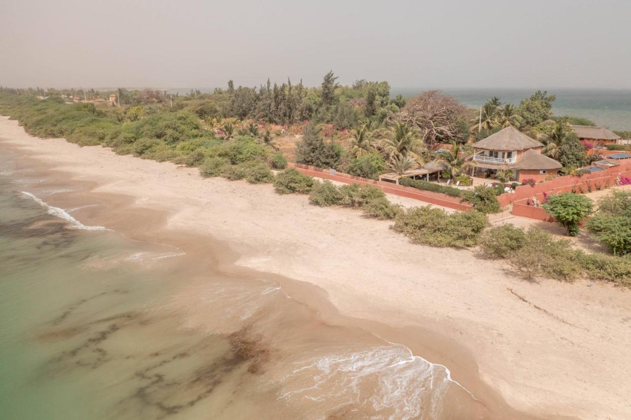 La Villa Sur La Plage Palmarin Bagian luar foto
