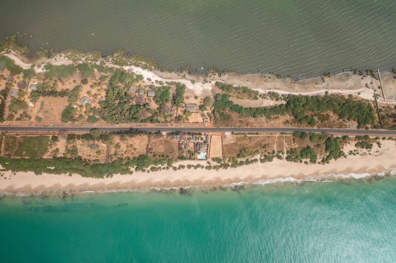 La Villa Sur La Plage Palmarin Bagian luar foto