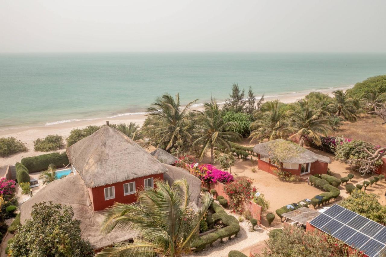 La Villa Sur La Plage Palmarin Bagian luar foto