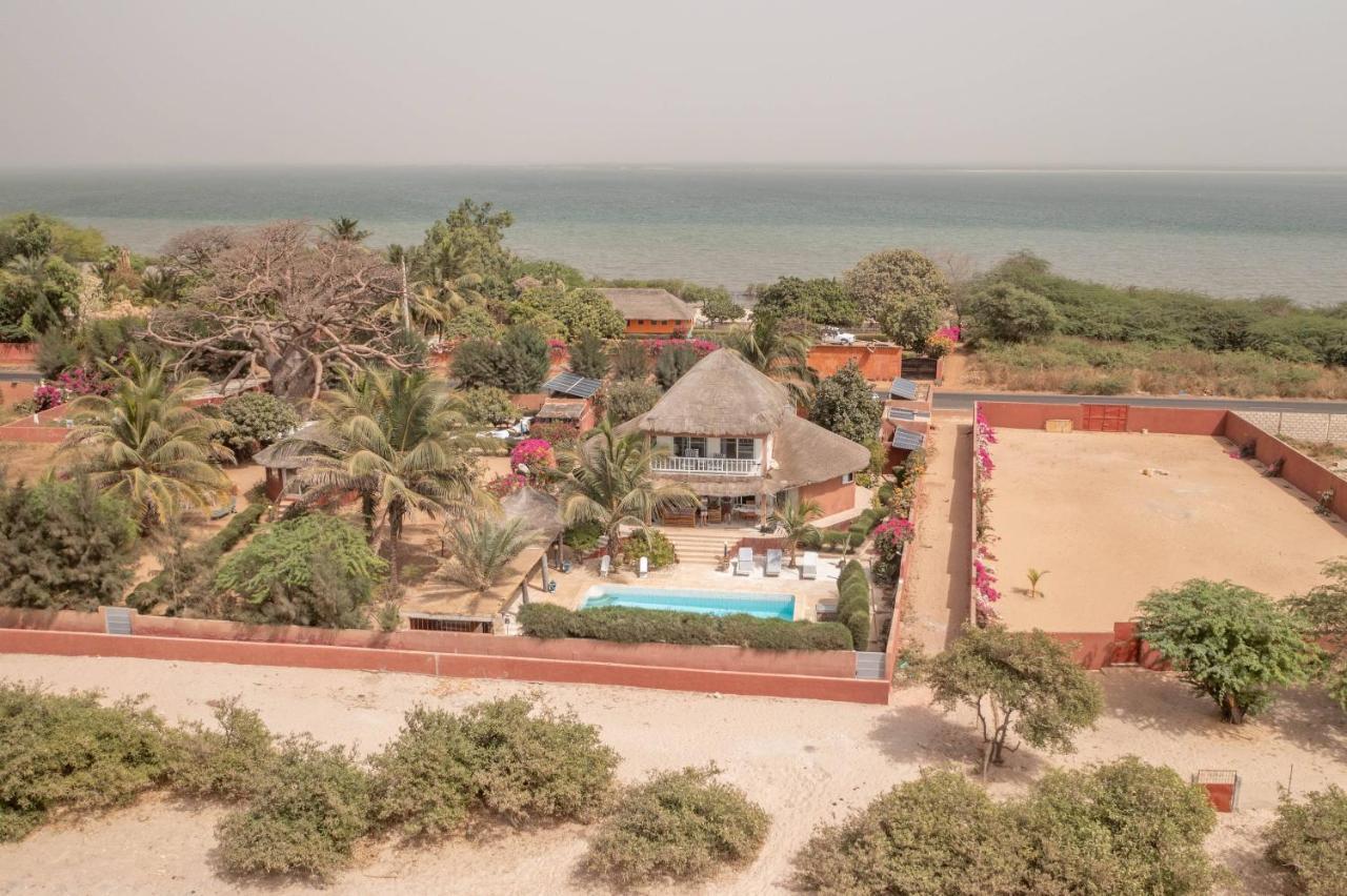 La Villa Sur La Plage Palmarin Bagian luar foto