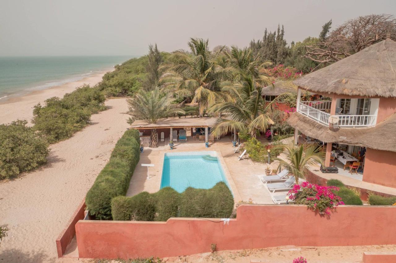 La Villa Sur La Plage Palmarin Bagian luar foto