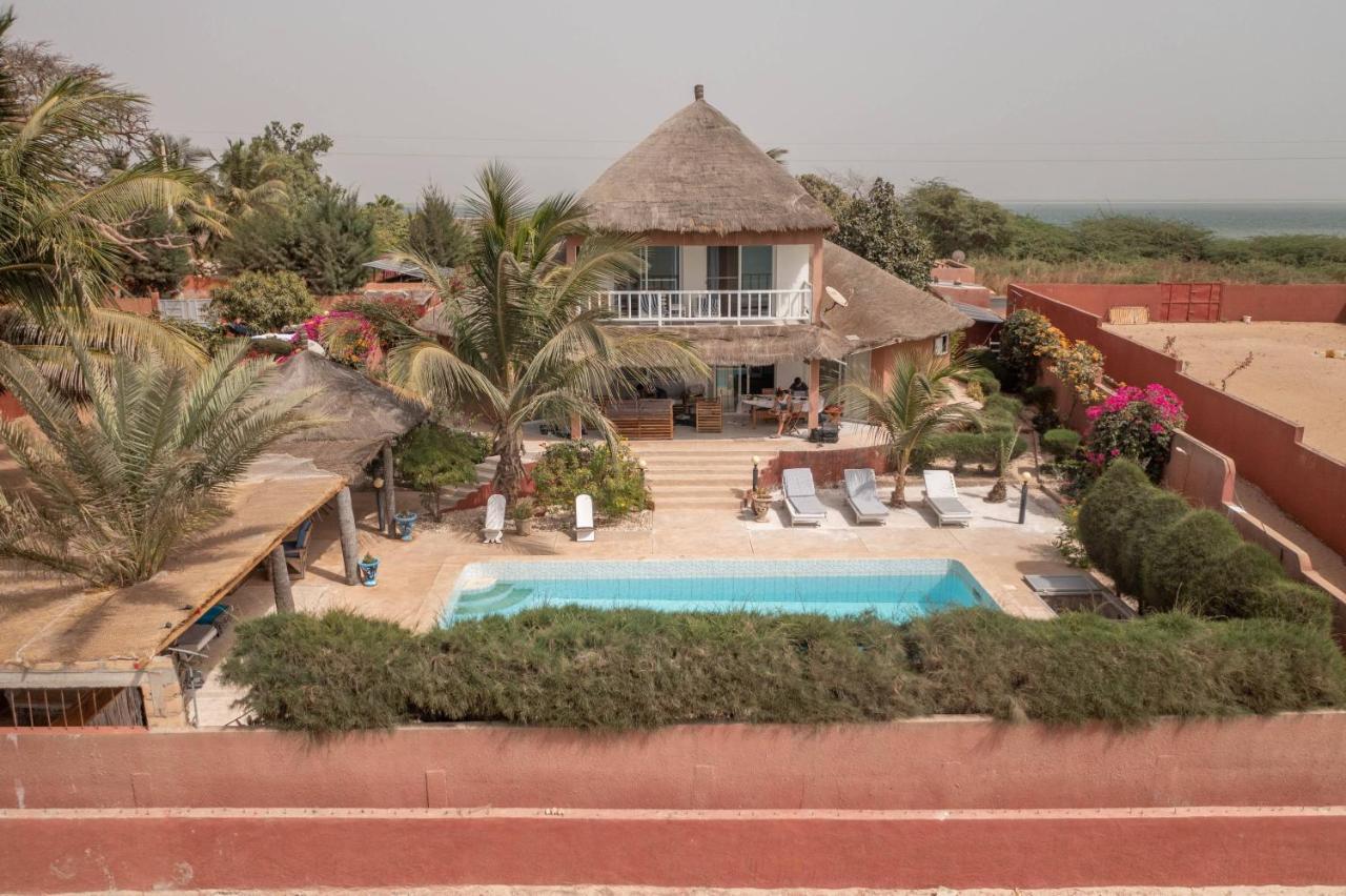 La Villa Sur La Plage Palmarin Bagian luar foto
