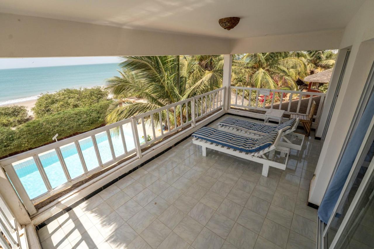 La Villa Sur La Plage Palmarin Bagian luar foto