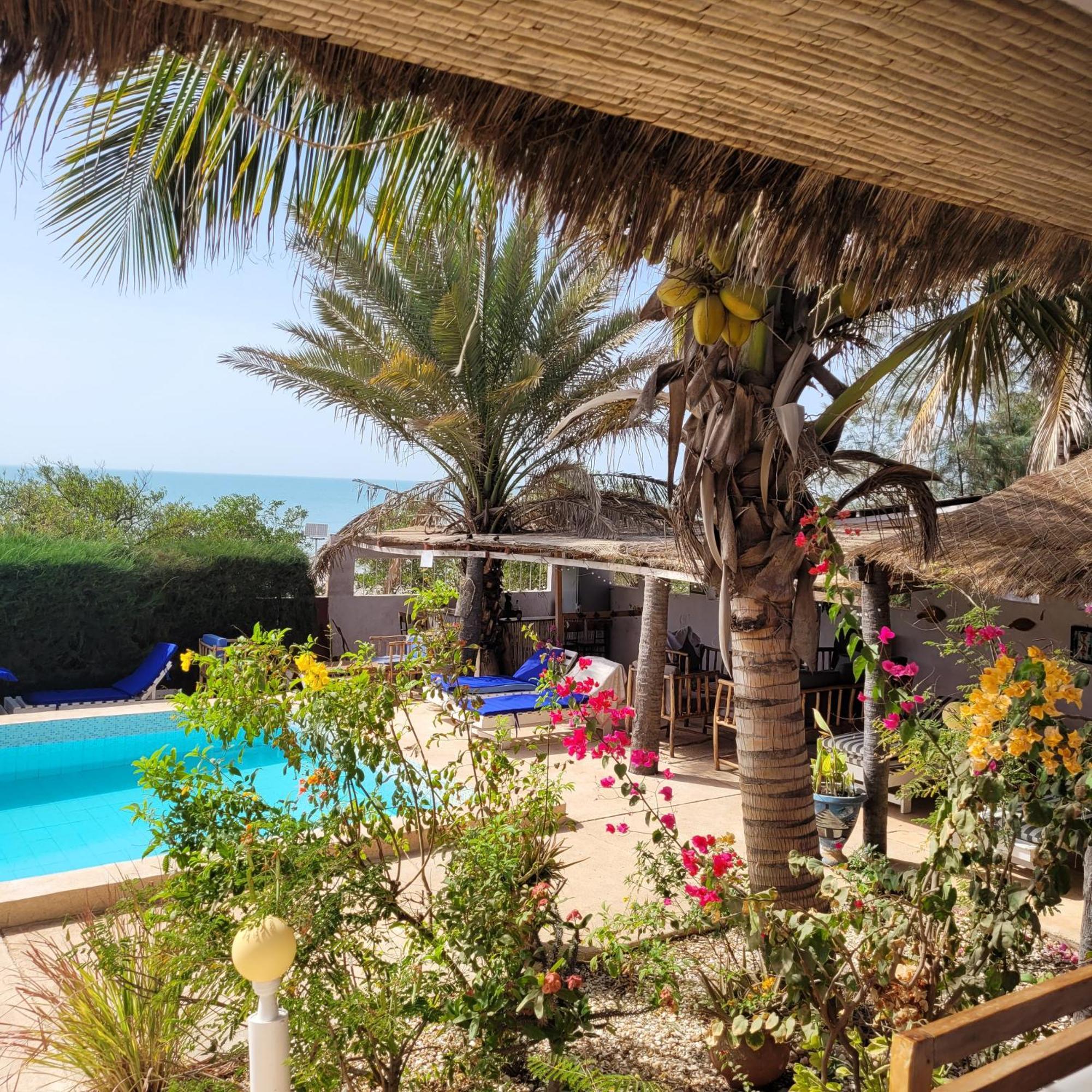 La Villa Sur La Plage Palmarin Bagian luar foto