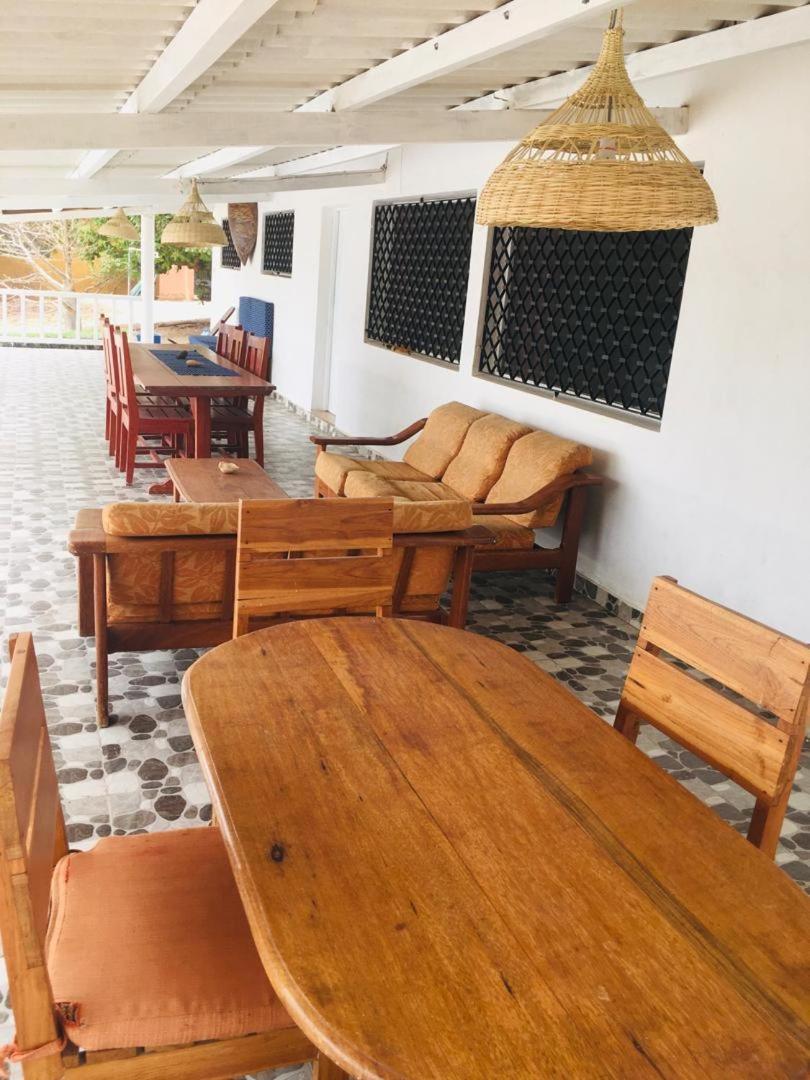 La Villa Sur La Plage Palmarin Bagian luar foto